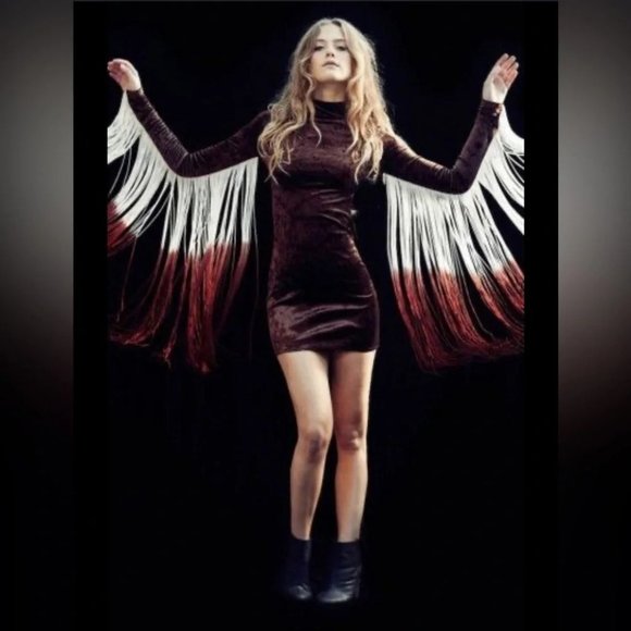 Sugarhigh Lovestoned Fringe Dress Designer - Picture 2 of 5